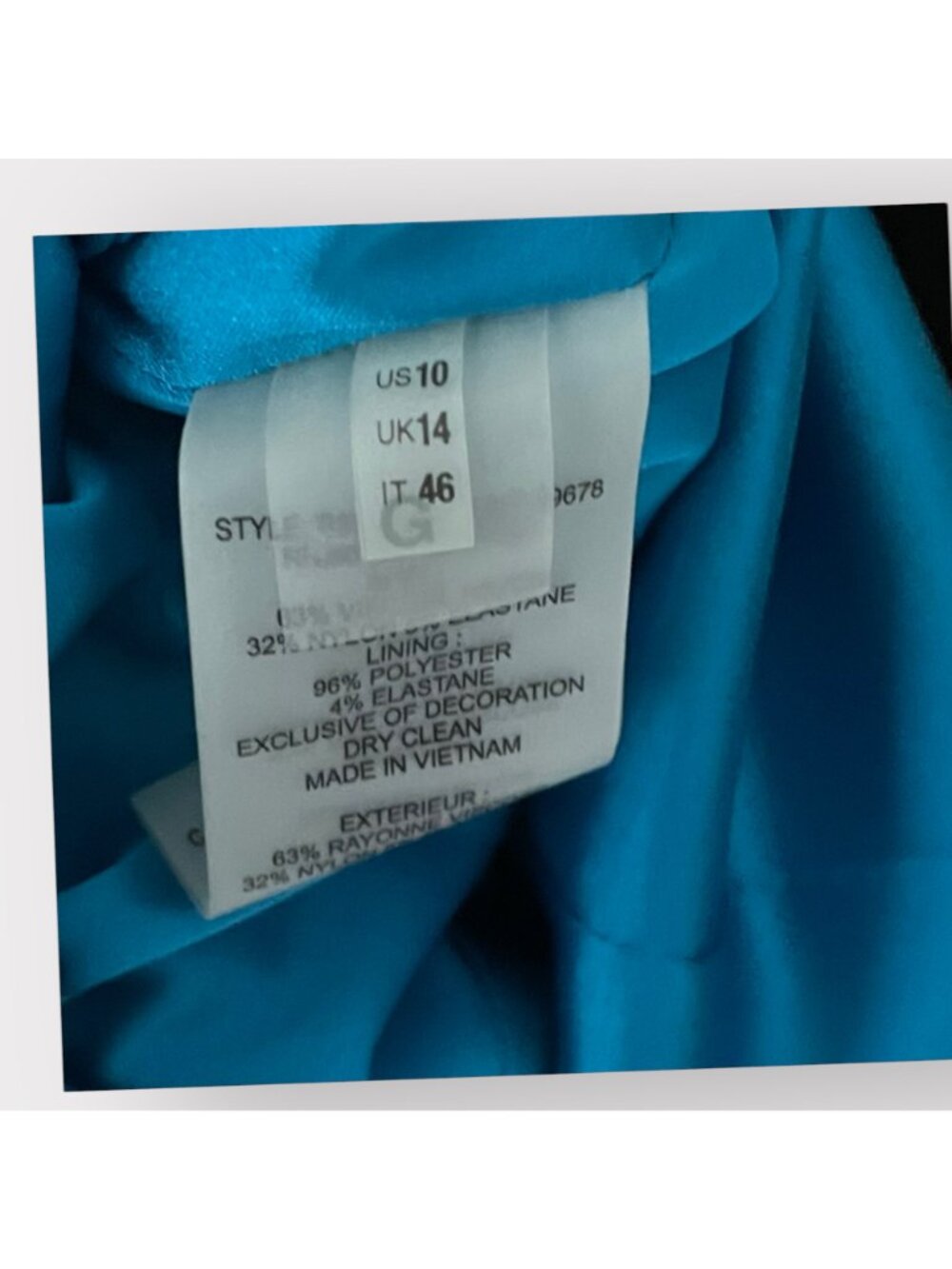 Elie Tahari Size 10 Navy Margot Sleeveless Round Neck Knee Length Sheath Dress - Picture 5 of 11